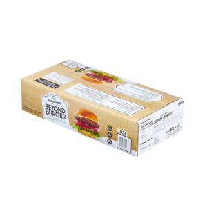 Plantbased Burgers, 4 per Pound | Corrugated Box