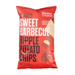 Sweet Barbecue Ripple Potato Chips | Packaged