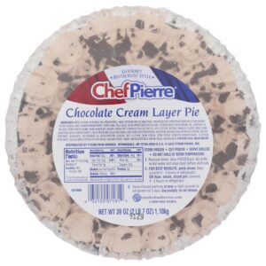 Chocolate Cream Layered Pies | Packaged