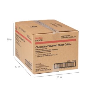 Double Chocolate Sheet Cake | Corrugated Box