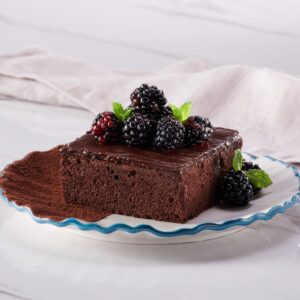 Double Chocolate Sheet Cake | Styled