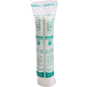 LID DOME 12-24Z RECLOSEABLE WHT | Packaged