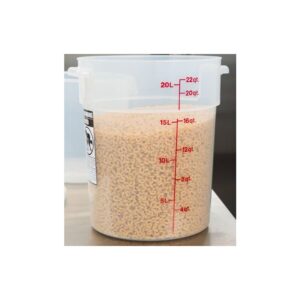 CONT FD RND TRANSL 22QT 1CT CAMB | Raw Item