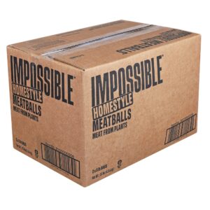 MEATBALL PLNTBSD 1Z 2-5# IMPBRGR | Corrugated Box