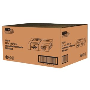 12×10 inch Foil Sheets | Corrugated Box