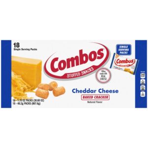 Cheddar Cheese Combos | Packaged