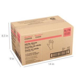 XL Black Nitrile Gloves | Corrugated Box