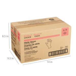 GLOVE NITRILE SML PWDFR BLK 10-100CT | Corrugated Box