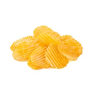 Rippled Sour Cream & Cheddar Potato Chips | Raw Item