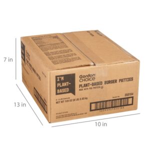 Plantbased Burger Patties, 4 oz. | Corrugated Box