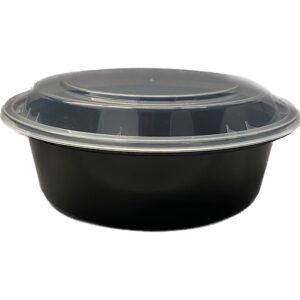 32 oz. Round Containers w/Lid | Packaged