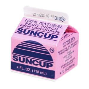100% Fruit Punch Juice Carton | Packaged