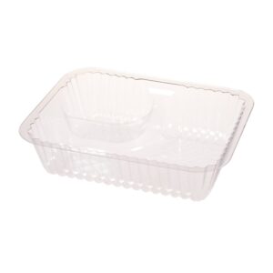 TRAY PLAS 2CMPT NACHO 5X6 | Raw Item