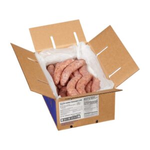 SAUSAGE PORK BBQ 7″ 5 OZ LINK FAMOSO | Packaged