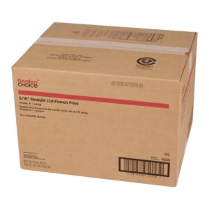 5/16″ Straight-Cut French Fries | Corrugated Box