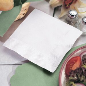 White Beverage Napkins | Styled