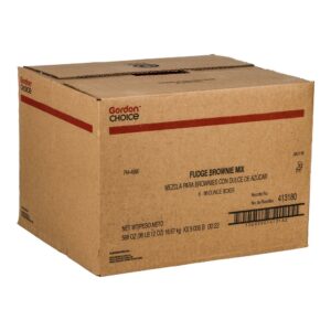 Fudge Brownie Mix | Corrugated Box