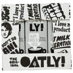 Oatly Barista Oat Milk 32FLz | Corrugated Box