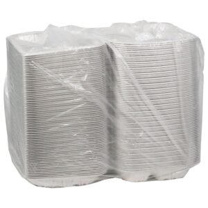 CONT MFPP 3CMPT 8.5″ WHT HINGD 2-73CT | Packaged