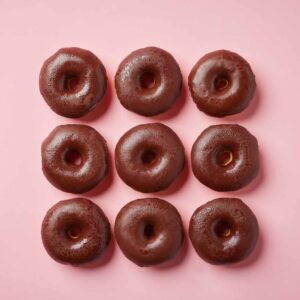 Chocolate Ring Donuts | Styled