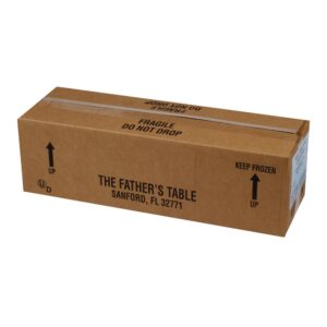 The Father’s Table New York Cheesecakes | Corrugated Box