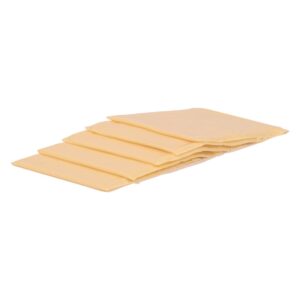 CHEESE AMERICAN 120 SLICE WHITE 5 LB | Raw Item