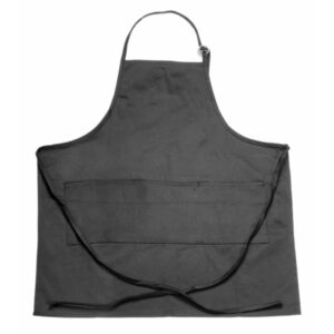 Black Bib Apron | Raw Item
