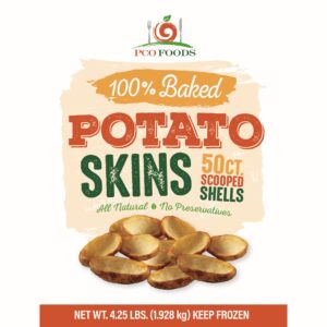 Baked Potato Skins | Packaged