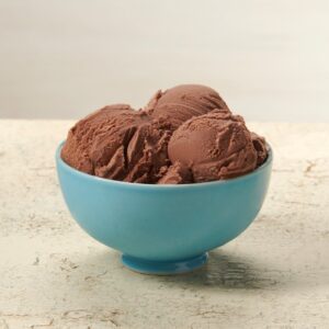 Chocolate Hard Pack Ice Cream | Styled