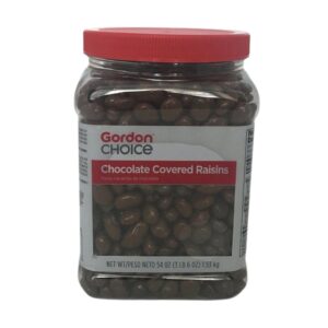 Chocolate Covered Raisins | Packaged