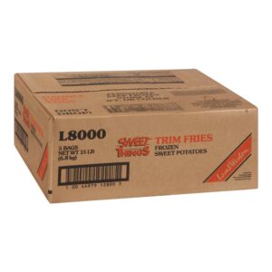 Trim Cut Sweet Potato Fries | Corrugated Box