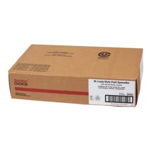 Premium St. Louis Pork Spare Ribs | Corrugated Box