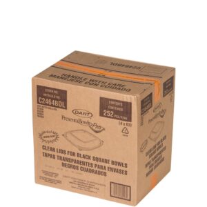 LID 24-64Z PET CLR 252CT PRSNTBWL | Corrugated Box