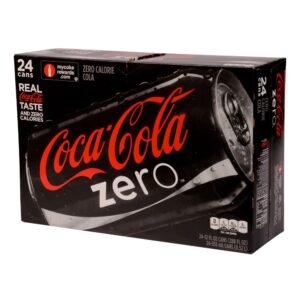 SODA COKE ZERO 24-12FLZ CCOLA | Packaged