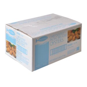 Pacific Breaded Oysters | Corrugated Box