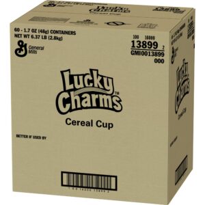 Lucky Charms Cereal Cups | Corrugated Box