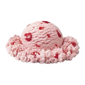 Strawberry Hard Serve Ice Cream | Raw Item