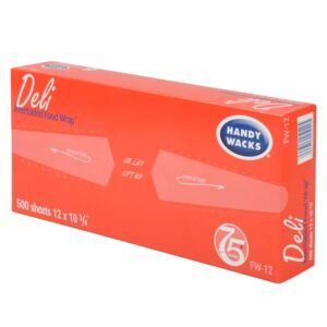 WRAP DELI 12X10.75″ 12-500 HWCK | Packaged