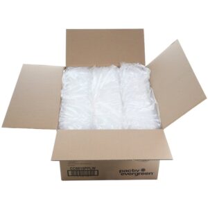 CONT PLAS 6X6″ CLR HNGD 3-107CT | Packaged