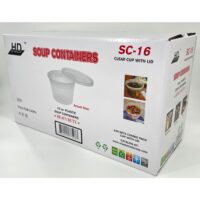 16 oz. Plastic Soup Containers | Corrugated Box