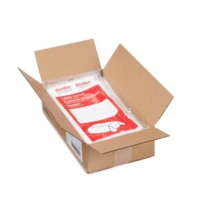 White Plastic Table Cover | Packaged