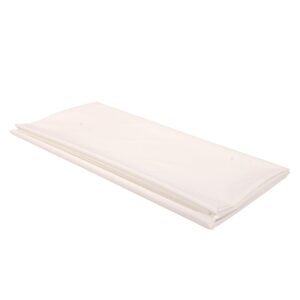 White Plastic Table Cover | Raw Item