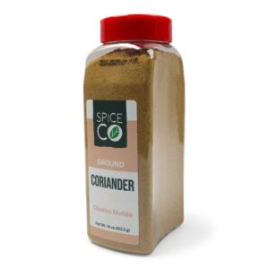 SpiceCo Coriander, Ground 1lb | Packaged