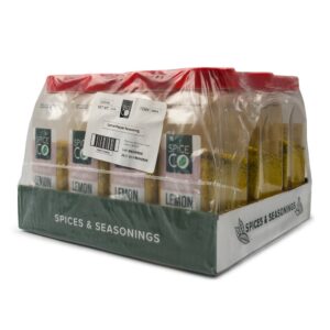 SpiceCo Lemon Pepper Seasoning 24oz | Corrugated Box