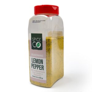SpiceCo Lemon Pepper Seasoning 24oz | Packaged