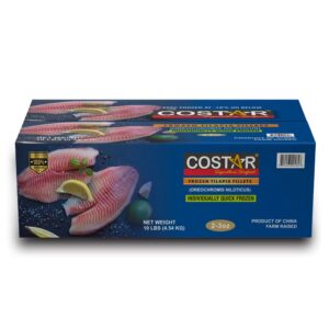 Tilapia Fillets | Corrugated Box
