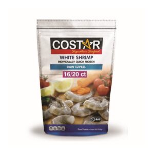 16/20 White Raw Large Shrimp | Packaged