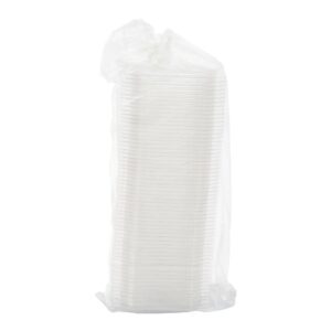 LID PLAS 8-16Z CLR SQ 8-63CT DART | Packaged