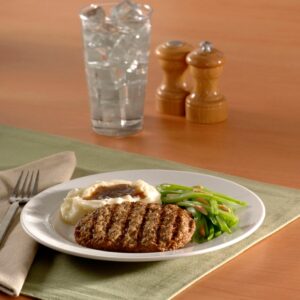 Charbroiled Sailsbury Beef Steaks | Styled