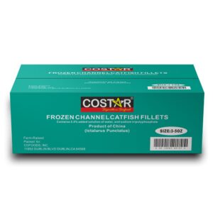CStar Catfish Fillet IQF 3-5oz 15lb | Corrugated Box